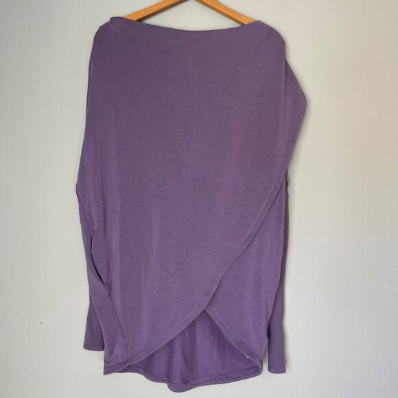 Athleta Sweater Sweatshirt Size Small Soft Cozy Oversized Casual‎ Yoga Slouchy - Picture 2 of 5